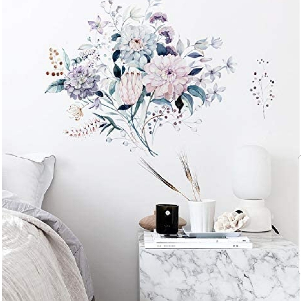 Flower wall decals